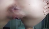 Sexy cam girl shitting on webcam