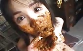 Japanese girl forced to eat poop