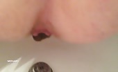 Hot wife shitting in toilet
