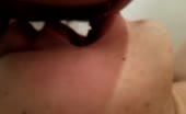 Mature wife covered herself with poop
