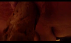 Nude Lady Squats Over Floor Tiles and Shits While Squirting