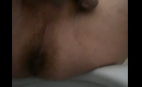 Nude Man Shits and Pisses on the Floor in Bathroom