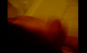 Blonde Squats Over Toilet and Squirts Thick Stream on Tiles
