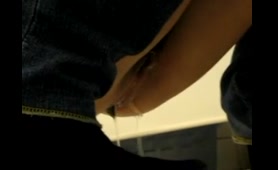 Woman Caught Shitting
