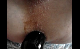 Man Takes a Toy in His Butt for Anal Play