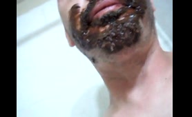 Scat Boy Eats His Own Shit