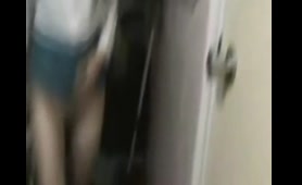 Amateur Babe Pisses on a Face