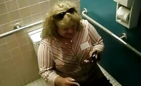 Blonde Babe Drops a Load