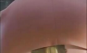 Babe Examines Her Fresh Poop