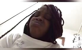 Black Babe Takes a Dump