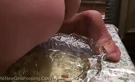 Hottie Craps in a Foil Container