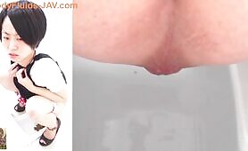 Woman Craps Beside Her Face