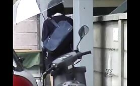 Hot girl pooping closeup